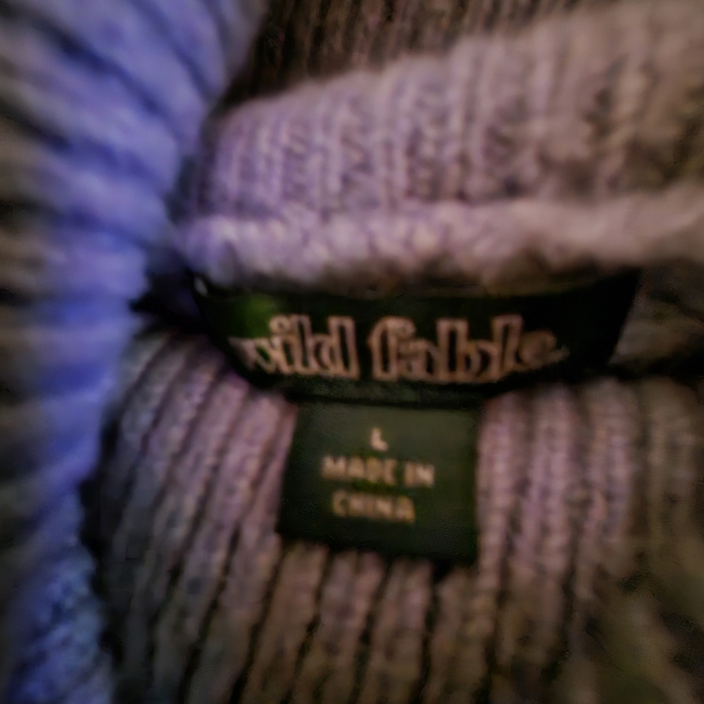Wild Fable Lavender Knit Top